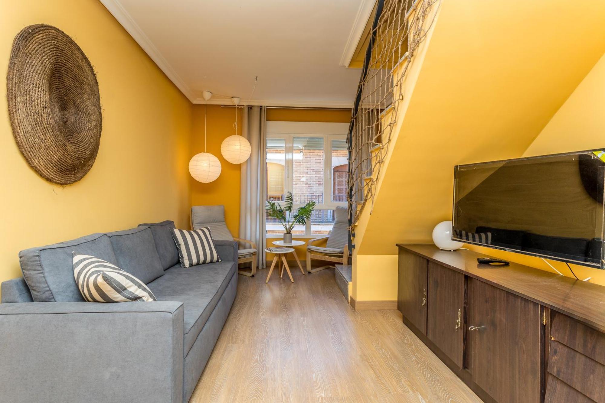 Apartamento Baruhaus Terraza Duplex Valencia De Don Juan Exterior foto